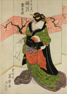 segawa kiku no jo okiwa 1825 Utagawa Toyokuni Japanese Oil Paintings